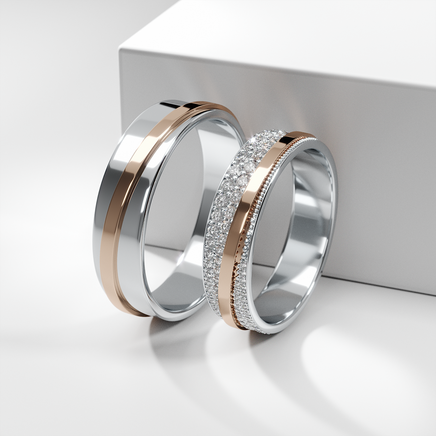 White & Gold